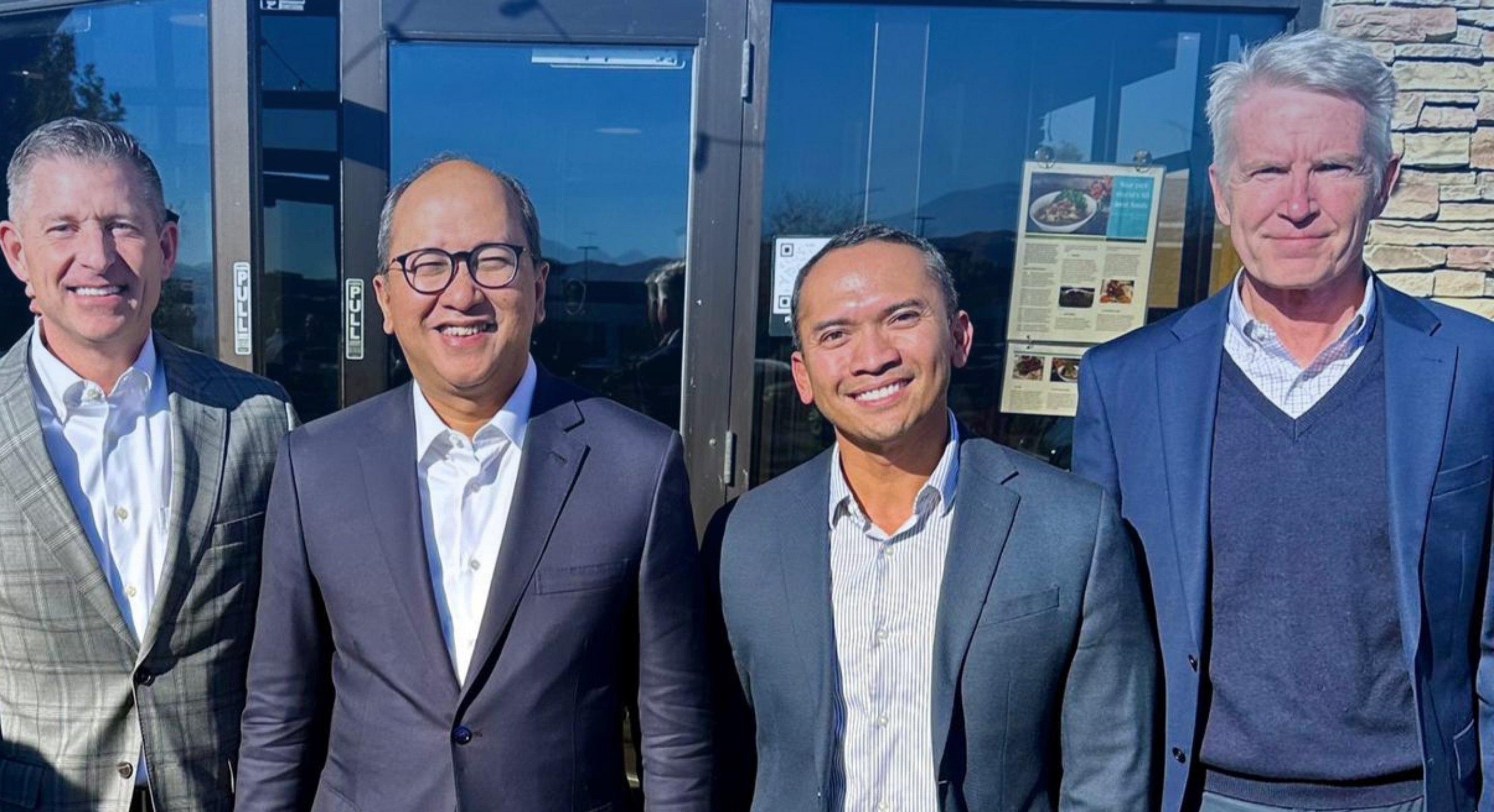 Tynergy representatives with Indonesia's Ambassador to the United States in Utah